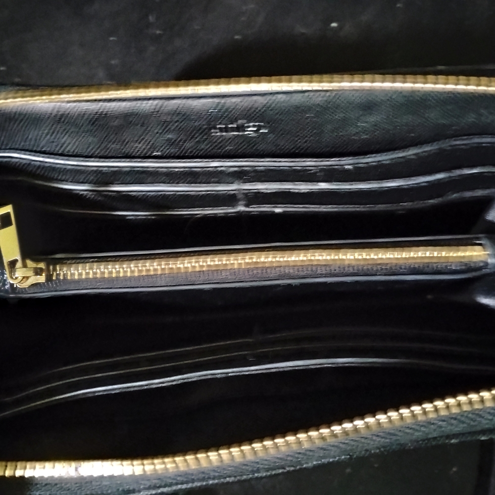 Black and Gold Wallet